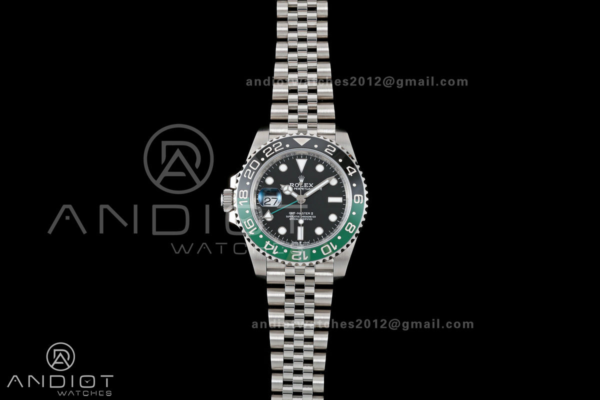 GMT-Master II 126720 VTNR 904L Steel RICH 1:1 Best Edition on Jubilee Bracelet JH3285 (Free Sprung) V2